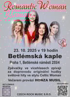 Romantic Woman v Betlémské kapli