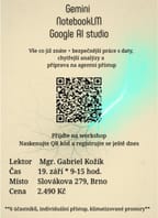 Gemini a další nástroje od Google – prakticky, efektivně