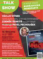 Talkshow ke knize Budějovická mordparta