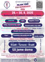Festival Milion tónů pro demokracii v Opavě