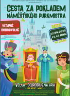 Cesta za pokladem NÁMĚŠŤSKÉHO PURKMISTRA
