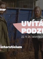 Uvítání podzimu | Dernisáž výstavy Intersticium | Koncert | Autorské čtení