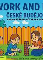 Work and Play ČB + otevřená hernička