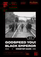 Godspeed You! Black Emperor (CA) + Kristof Hahn (DE)