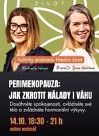 Perimenopauza: Zkroťte výkyvy nálad, noční pocení i kila