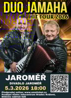 Koncert DUO JAMAHA – HIT TOUR 2026 – Jaroměř