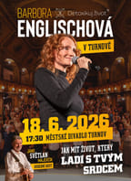 Barbora Englischová - Detoxikuj tour 2026 - Turnov