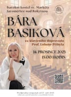 Bára Basiková – komorní recitál s klavírem