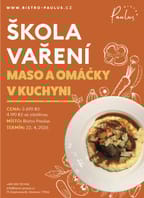 Škola vaření s Romanem Paulusem – Maso a omáčky v kuchyni