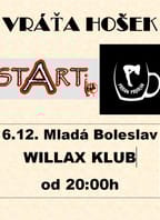 Vráťa Hošek + STARTi + Přísun povolen – Mladá Boleslav