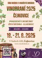 Vinobraní 2025, posezení u burčáku – Čejkovice
