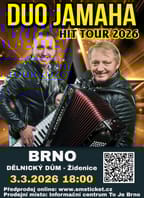 Koncert DUO JAMAHA – HIT TOUR 2026 – Brno