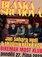 Blanka Šrůmová, Jan Sahara Hedl a Něžná noc: Živě v Mostě