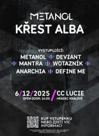 Metanol Křest alba