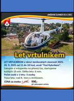 Let vrtulníkem Jenišov