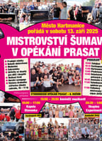 Mistrovství Šumavy v opékání prasat Hartmanice