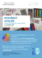Leták otevřený ateliér větší