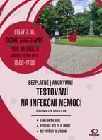 Bezplatné a anonymní testování na infekční nemoci
