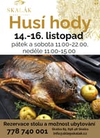 Husí hody a mladé víno na Skaláku
