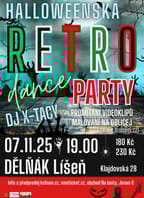 Halloweenská  Retro Dance Party