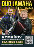 Koncert Duo Jamaha – Hit Tour 2026 – Rýmařov