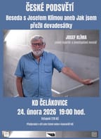 ČESKÉ PODSVĚTÍ – beseda s Josefem Klímou