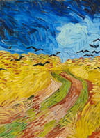 Vincent van Gogh: Pšeničné pole s vránami