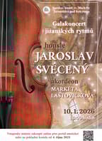 Galakoncert HOUSLE & AKORDEON J. Svěcený, M. Laštovičková