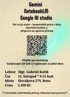 Gemini a další nástroje od Google – prakticky, efektivně