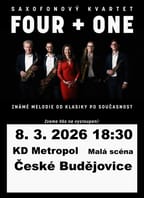 Světová hudba pro 4 saxofony a zpěv