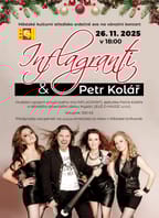 Vánoční koncert Inflagranti a Petrem Kolářem