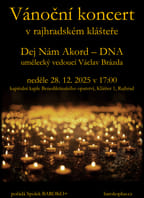 Vánoční koncert Dej Nám Akord – DNA