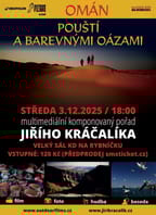 Omán – pouští a barevnými oázami