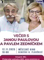 Večer s Janou Paulovou a Pavlem Zedníčkem