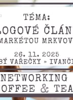 Networking Coffee & Tea – Blogové články s Markétou Mrkvovou