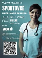 MUDr. Marie Skalská: Výživa mladého sportovce on-line