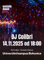 Ecstatic Dance Brno – DJ Colibri (UK)