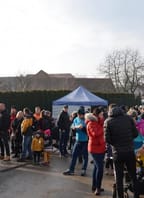 Silvestrovská zabijačka v Dobřínsku