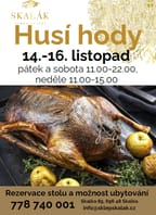 Husí hody a mladé víno na Skaláku