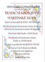 Tradiční krojované Martinské hody
