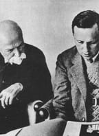 Pátečníci Masaryk a Karel Čapek