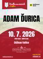 Hudba na vinicích: Adam Ďurica – CHÂTEAU VALTICE