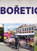 Běh za bořetickým burčákem a běh Bořeticemi