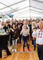 Ochutnávka vín VOC Znojmo u rotundy sv. Kateřiny