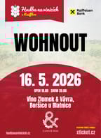 Hudba na vinicích: WOHNOUT – Víno Zlomek & Vávra
