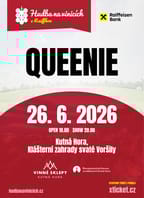 Hudba na vinicích: QUEENIE – Vinné sklepy Kutná Hora