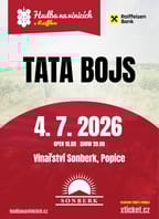 Hudba na vinicích: Tata Bojs – Vinařství Sonberk