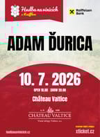 Hudba na vinicích: Adam Ďurica – CHÂTEAU VALTICE