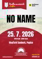 Hudba na vinicích: NO NAME – Vinařství Sonberk