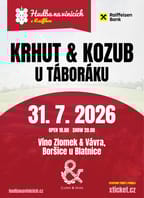 Hudba na vinicích: Krhut & Kozub – Víno Zlomek & Vávra